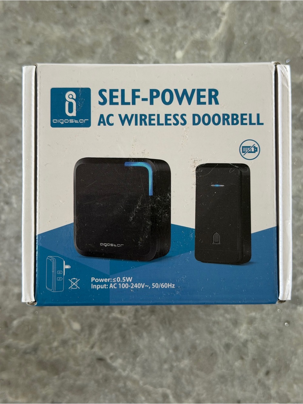 New! Waterproof Wireless Doorbell 500ft Range 32 Ringtones Adjustable Volume